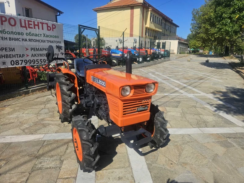 Трактор Yanmar KUBOTA-L2000, 4x4, снимка 3 - Селскостопанска техника - 51541436