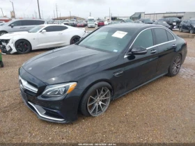 Mercedes-Benz C 63 AMG BURMESTER* ALCANTARA* ПОДГРЕВ* ШИБИДАХ* КАМЕРА* , снимка 2