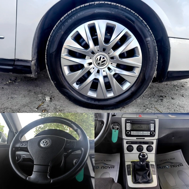 VW Passat 2.0 ДИЗЕЛ 140 К.С. COMMON RAIL! КАТО НОВА , снимка 14 - Автомобили и джипове - 45933893