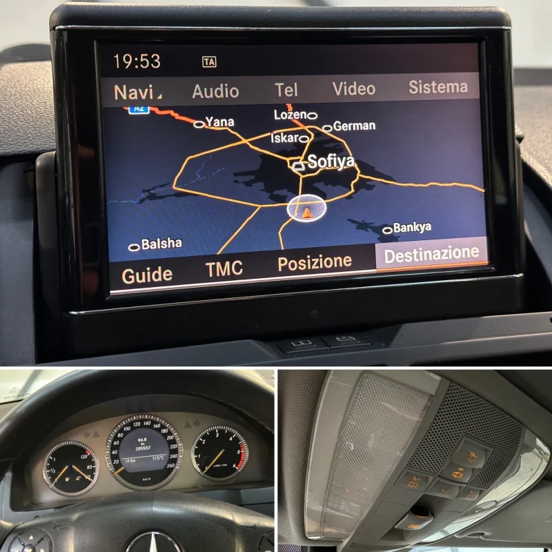 Mercedes-Benz C 220 CDI/646/NAVI/КОЖА/PANORAMA/BIXENON, снимка 11 - Автомобили и джипове - 47453946