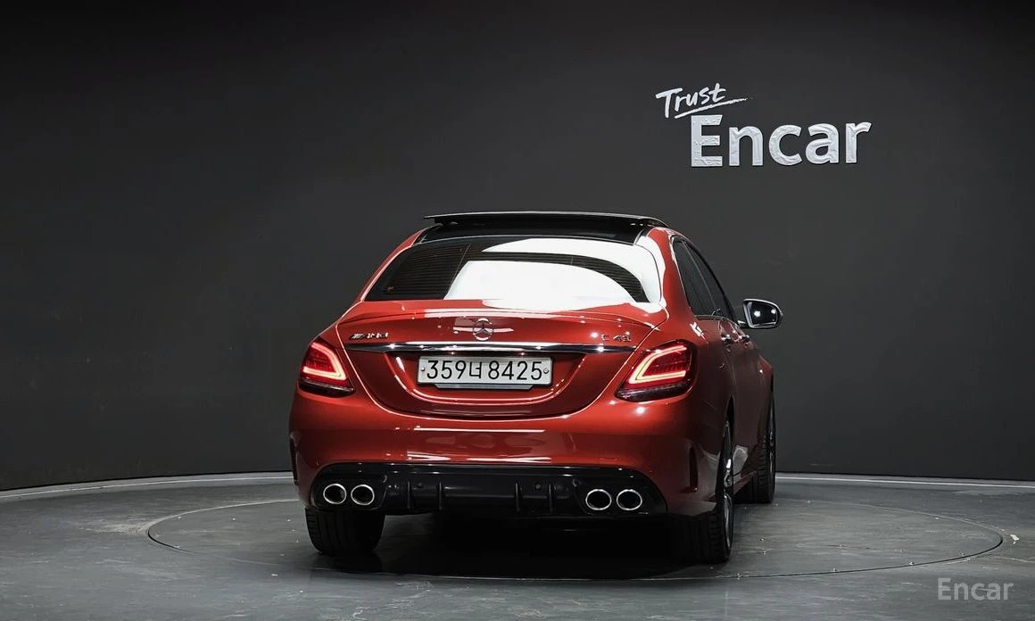 Mercedes-Benz C 43 AMG 4MATIC* HEAD-UP* BURMESTER* 360 CAM* DIGITAL* ПАНО, снимка 3 - Автомобили и джипове - 54009692