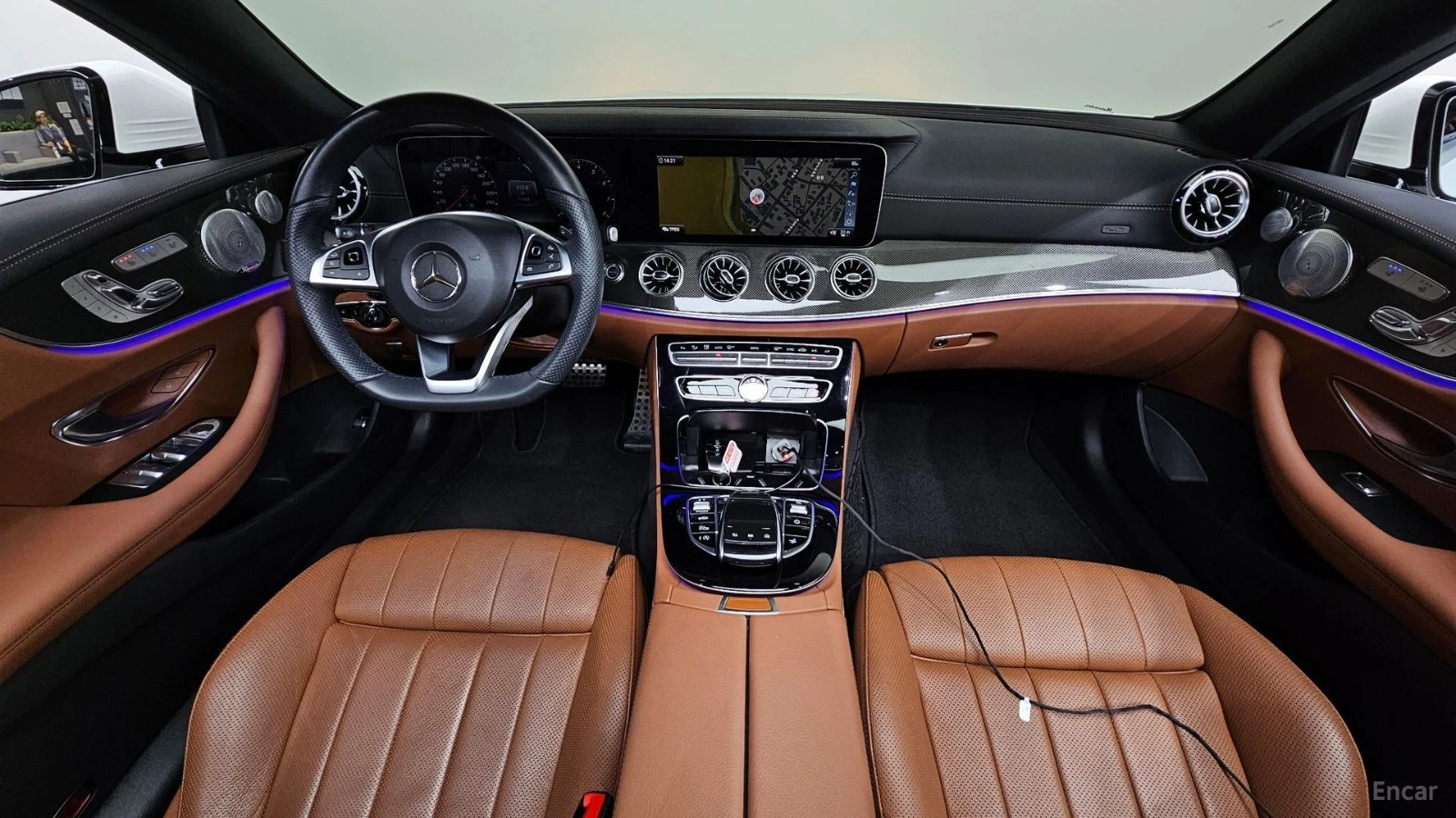 Mercedes-Benz E 400 COUPE* 4MATIC* КОЖА* ПОДГРЕВ* ОБДУХВ* BURMAST* PAN, снимка 7 - Автомобили и джипове - 55543258