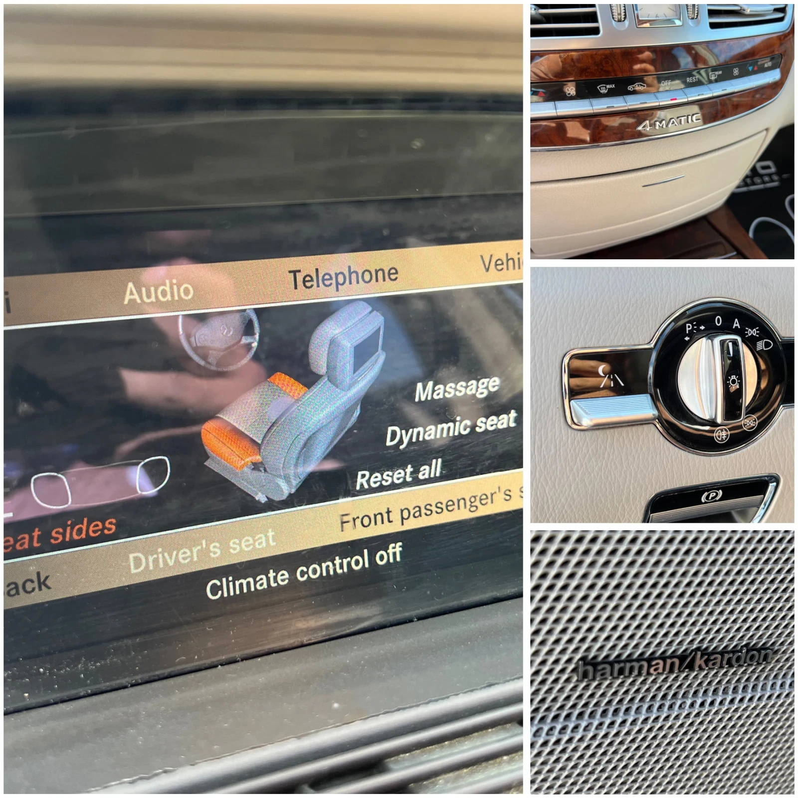 Mercedes-Benz S 350 4matic* �������* NithVision* Distronic* �����* Fac | Mobile.bg � ����������� 14