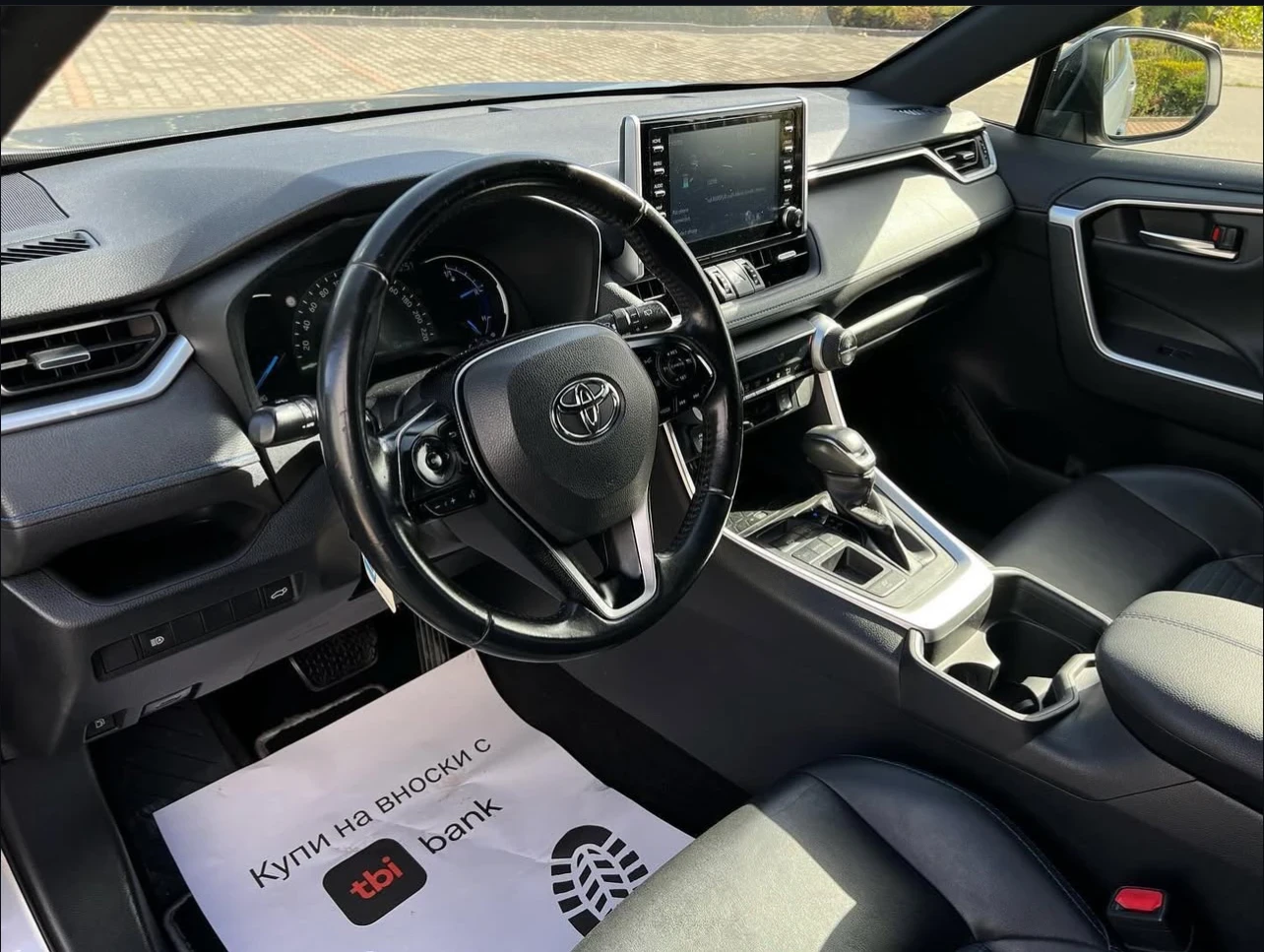 Toyota Rav4 2.5Hybrid-Регистриран-Обслужен-Лизинг през уникред - изображение 7