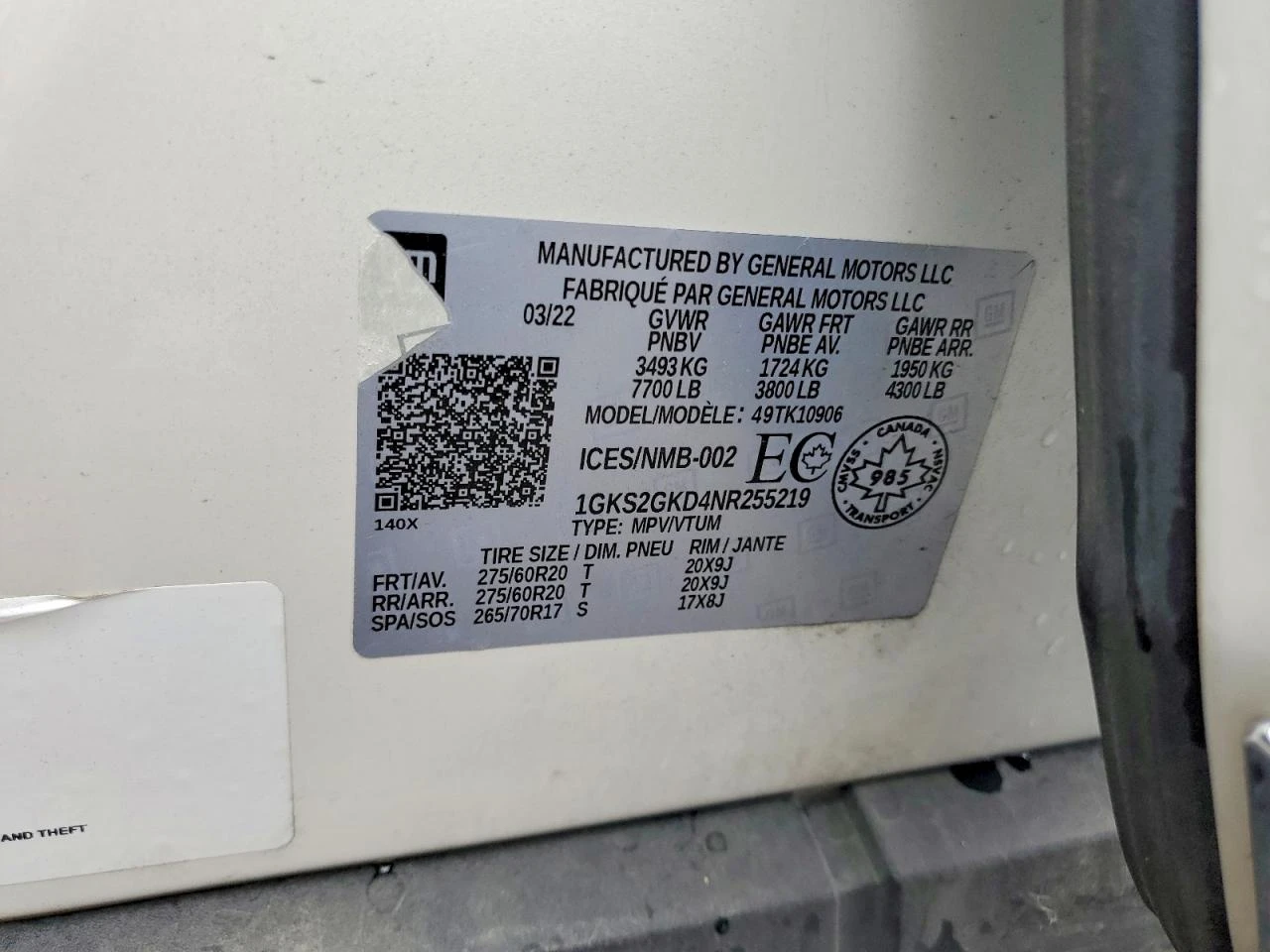 Gmc Yukon 5.3l Xl K1500 Slt, снимка 13 - Автомобили и джипове - 56075568
