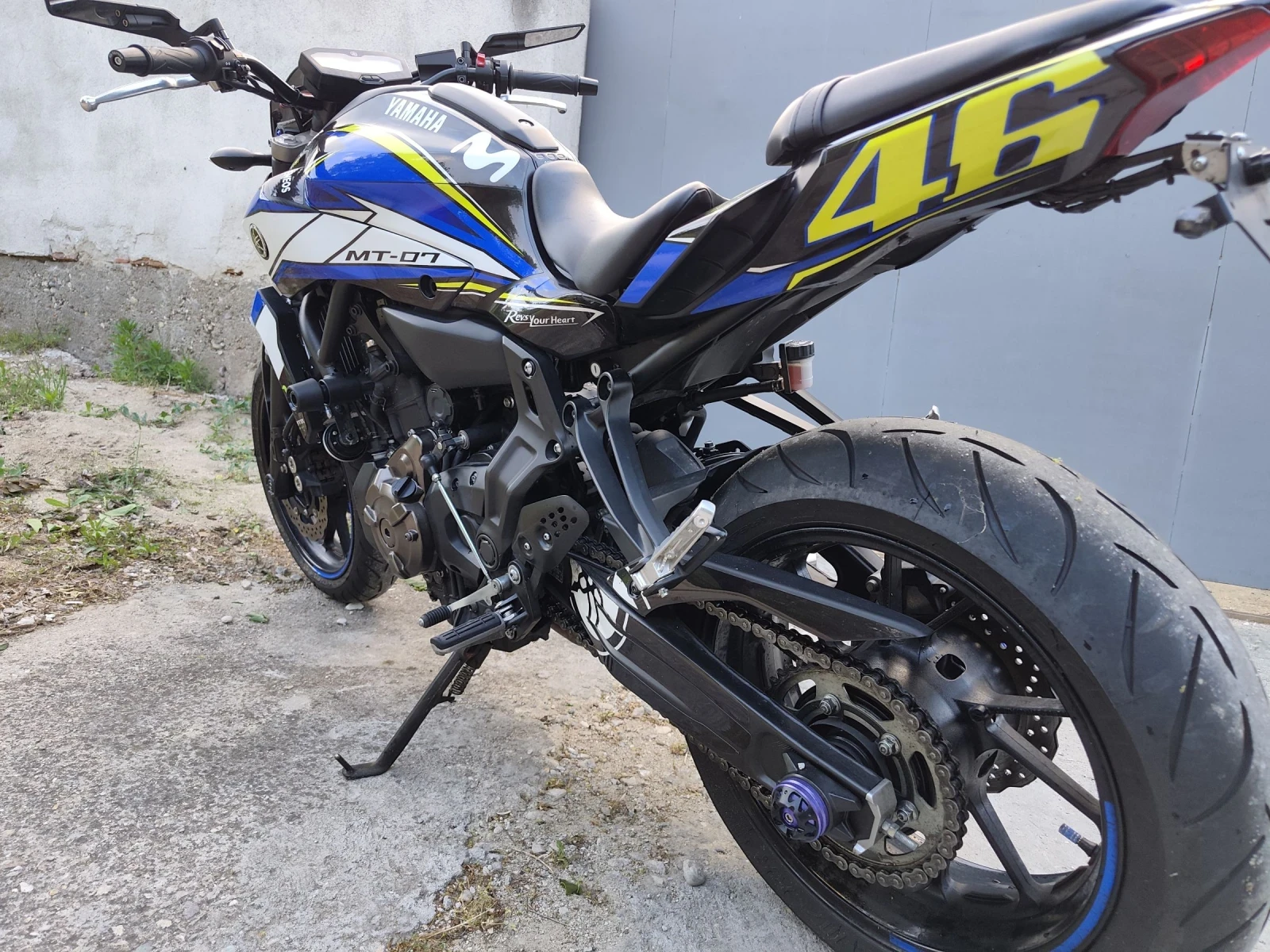 Yamaha Mt-07 MT O7 A2 , снимка 3 - Мотоциклети и мототехника - 54586501