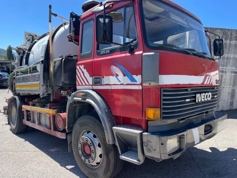Други специализирани машини Iveco 175. 24 КАМИОН ЗА ОТПУШВАНЕ НА КАНАЛИ , снимка 3 - Индустриална техника - 52088442