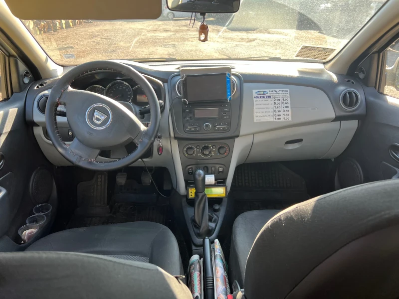 Dacia Sandero 1.2I ГАЗ - КЛИМА - 75кс, снимка 6 - Автомобили и джипове - 48007496