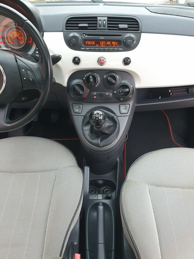 Fiat 500 1.3MJet-ITALIA, снимка 15 - Автомобили и джипове - 52870446