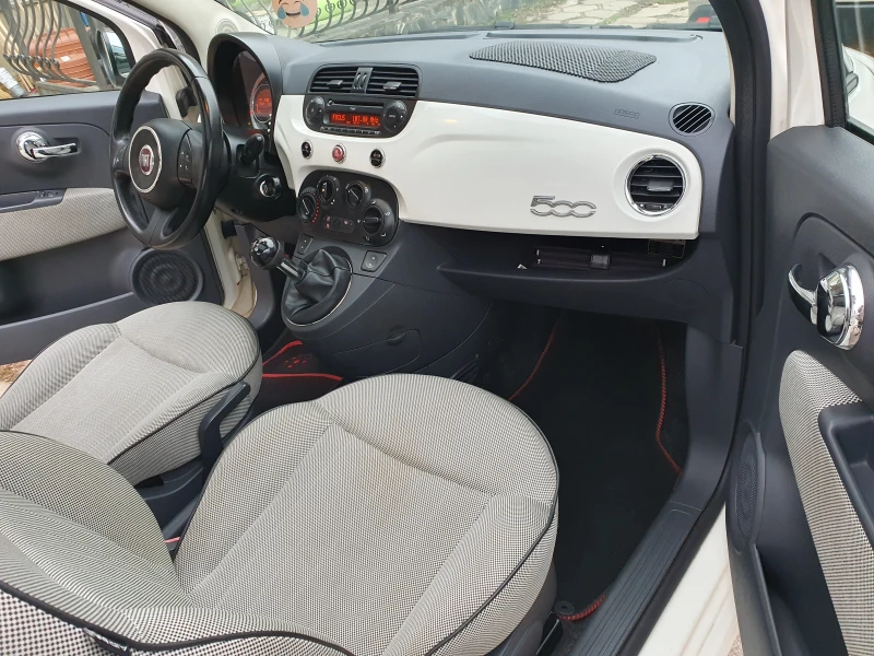Fiat 500 1.3MJet-ITALIA, снимка 11 - Автомобили и джипове - 52870446