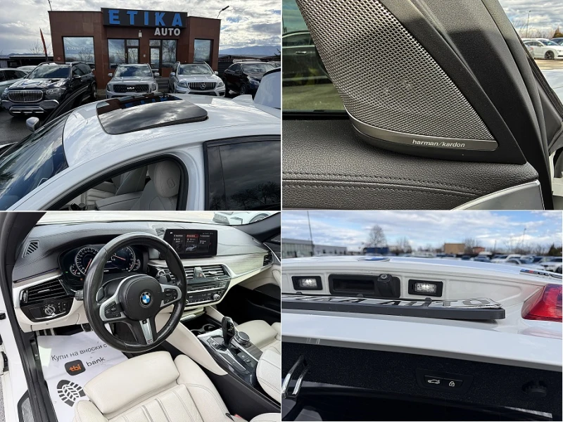 BMW 550 M550i-M PAKET-HEAD UP-LED-BIXENON-4x4-KAMERA-FULL!, снимка 17 - Автомобили и джипове - 53407594