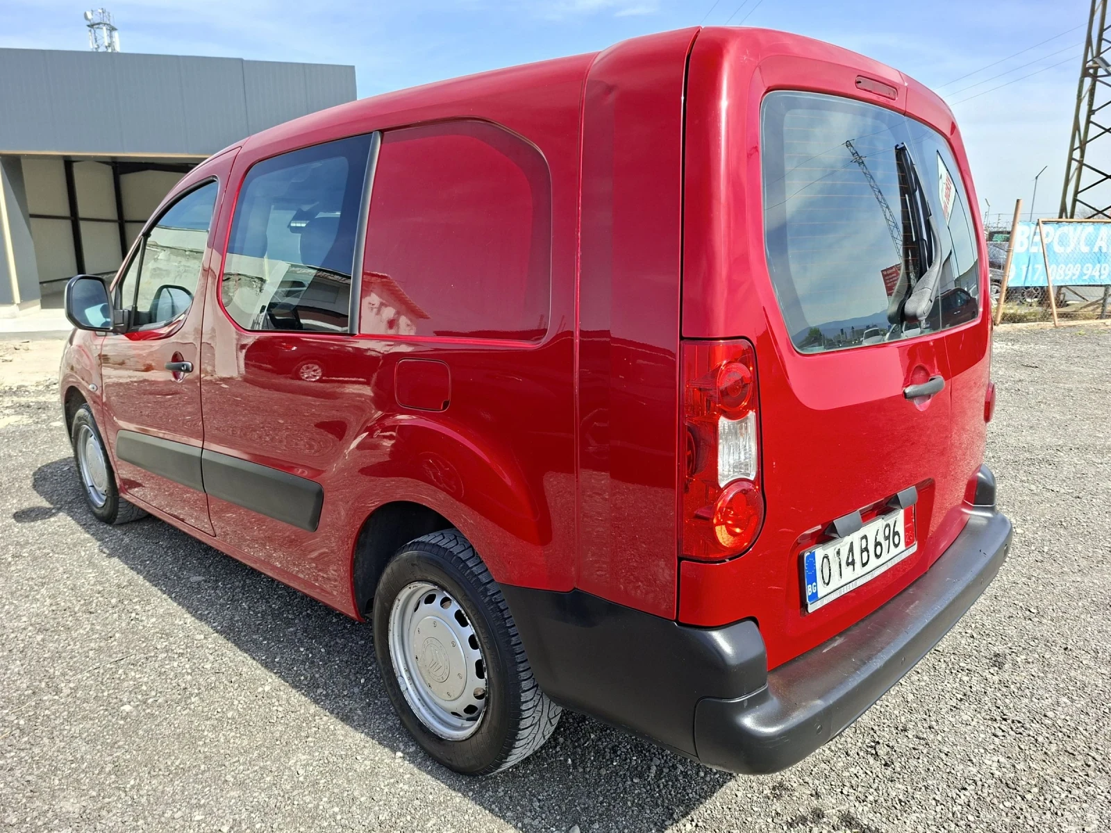Citroen Berlingo 4+ 1-LONG/N1/КЛИМА/1.6Hdi-90кс, снимка 5 - Автомобили и джипове - 53908675