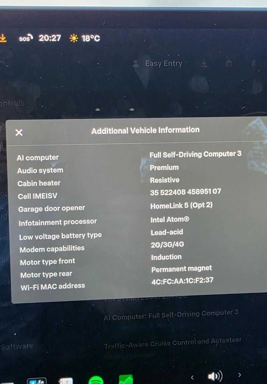 Tesla Model 3 Лонг Рейндж 4x4 , снимка 17 - Автомобили и джипове - 54797916