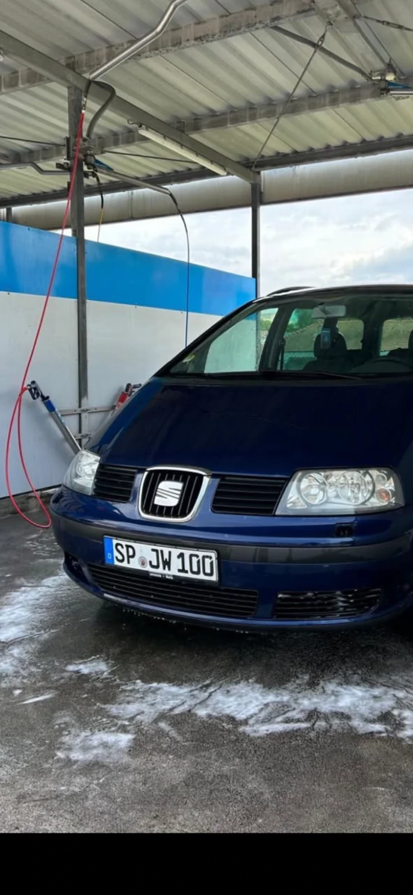 Seat Alhambra 1.9TDI, снимка 10 - Автомобили и джипове - 55571377