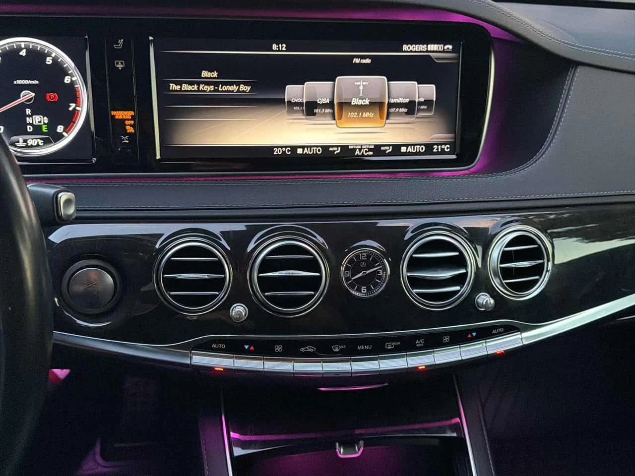 Mercedes-Benz S 550 * CARFAX * BURMESTER * HEAD UP * 360 * ОБДУХВАНЕ *, снимка 9 - Автомобили и джипове - 56221179