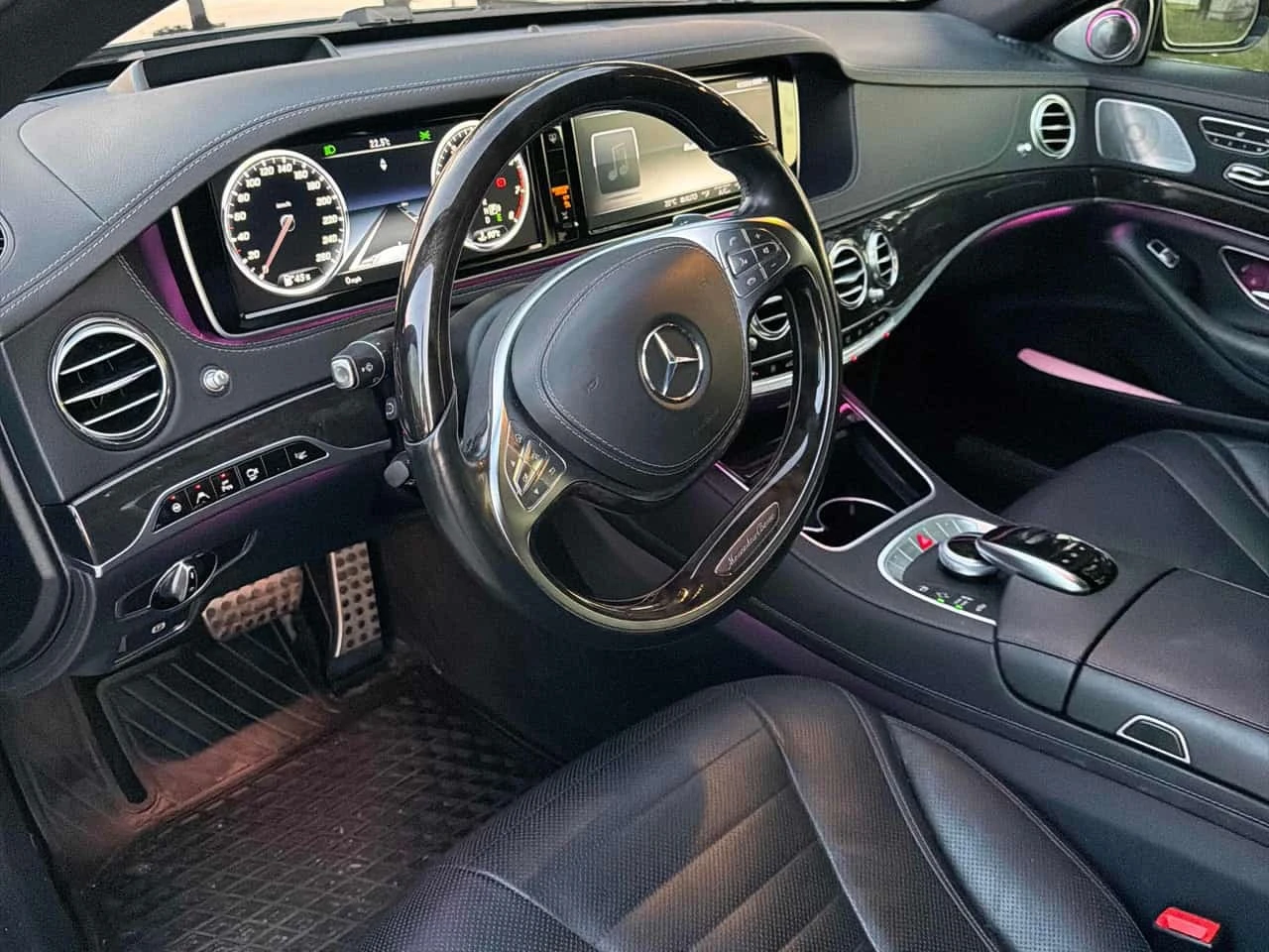 Mercedes-Benz S 550 * CARFAX * BURMESTER * HEAD UP * 360 * ОБДУХВАНЕ *, снимка 5 - Автомобили и джипове - 56221179