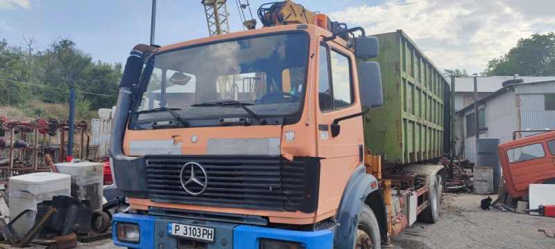 Mercedes-Benz 25.34 Мултилифт с кран, снимка 1 - Камиони - 45569108