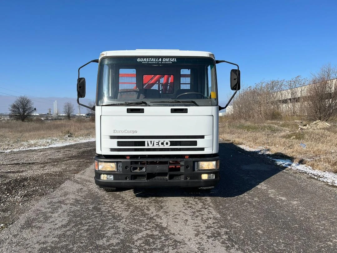 Iveco Eurocargo 120Е18 ОТЛИЧЕН ТРИСТРАНЕН САМОСВАЛ С КРАН, снимка 17 - Камиони - 54284797