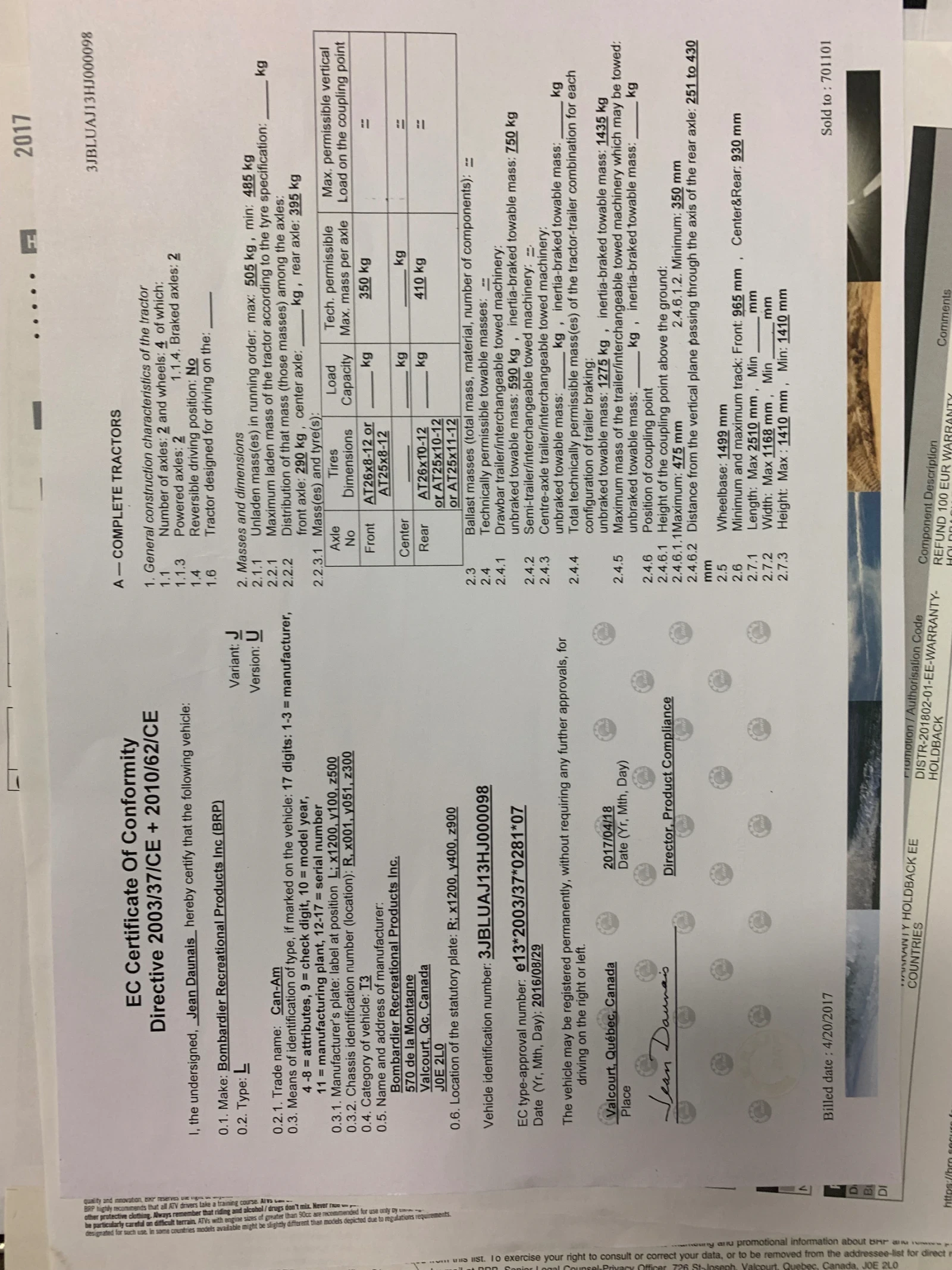 Can-Am Outlander Can am 650m3 нов - изображение 5