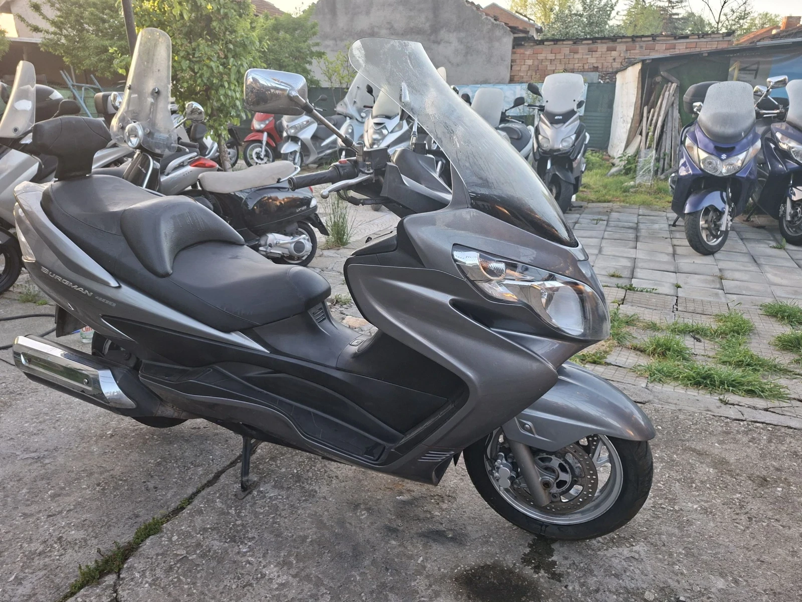 Suzuki Burgman К7 РЕГИСТРИРАН, снимка 6 - Мотоциклети и мототехника - 54513677