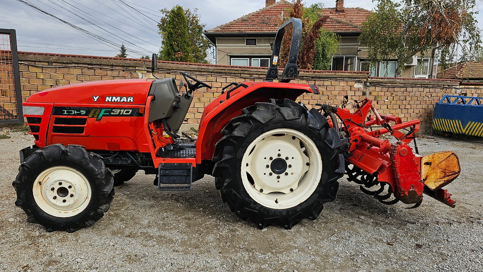 Трактор Yanmar AF310 с фреза, 4х4, 31 кс., АграБГ Джолев - изображение 2