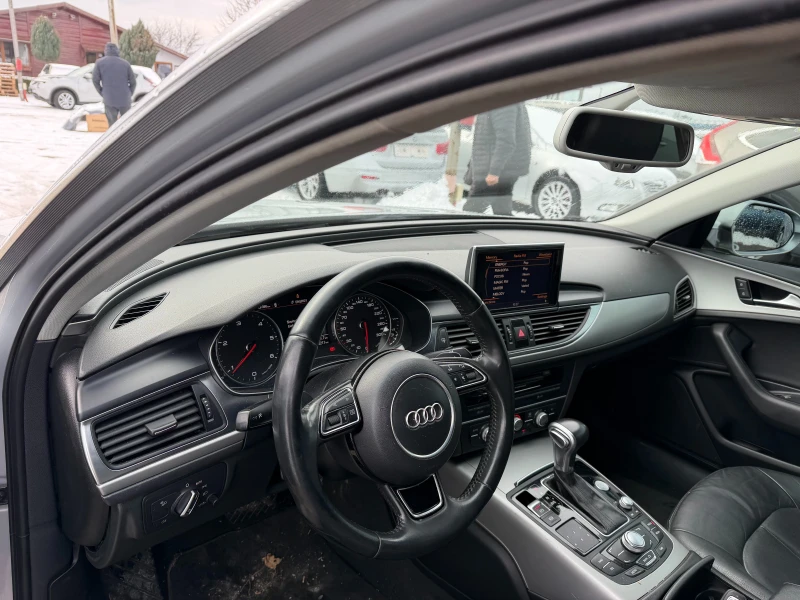 Audi A6 2.0TDI AVTOMAT/NAVI/KOJA EURO 5, снимка 12 - Автомобили и джипове - 53187437