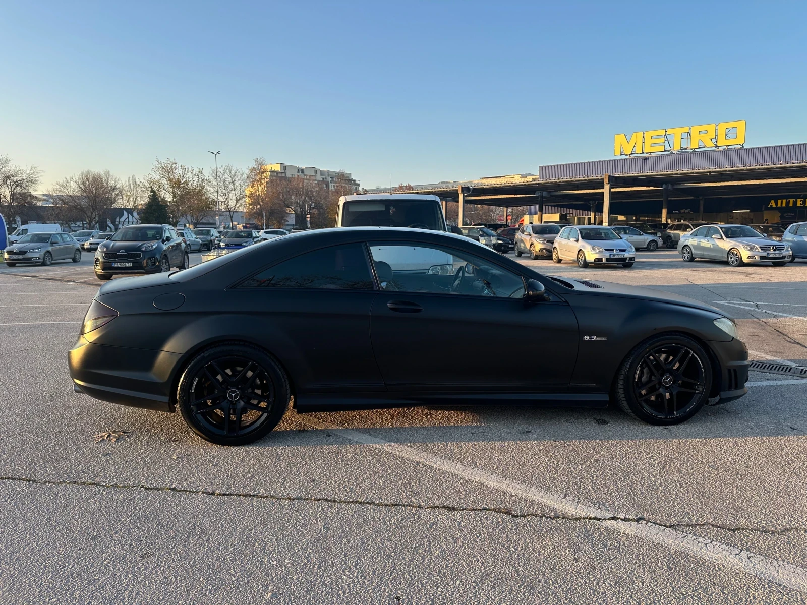 Mercedes-Benz CL 500 CL63 AMG пакет | 7G-Tronic | LPG | Всички екстри - изображение 7