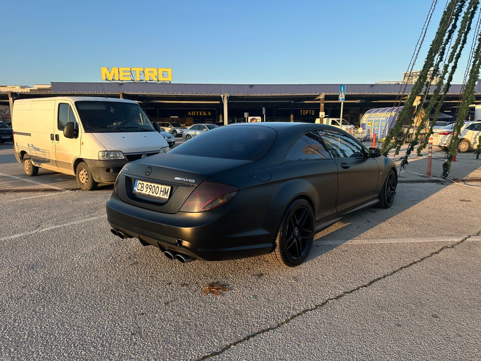 Mercedes-Benz CL 500 CL63 AMG пакет | 7G-Tronic | LPG | Всички екстри - изображение 6