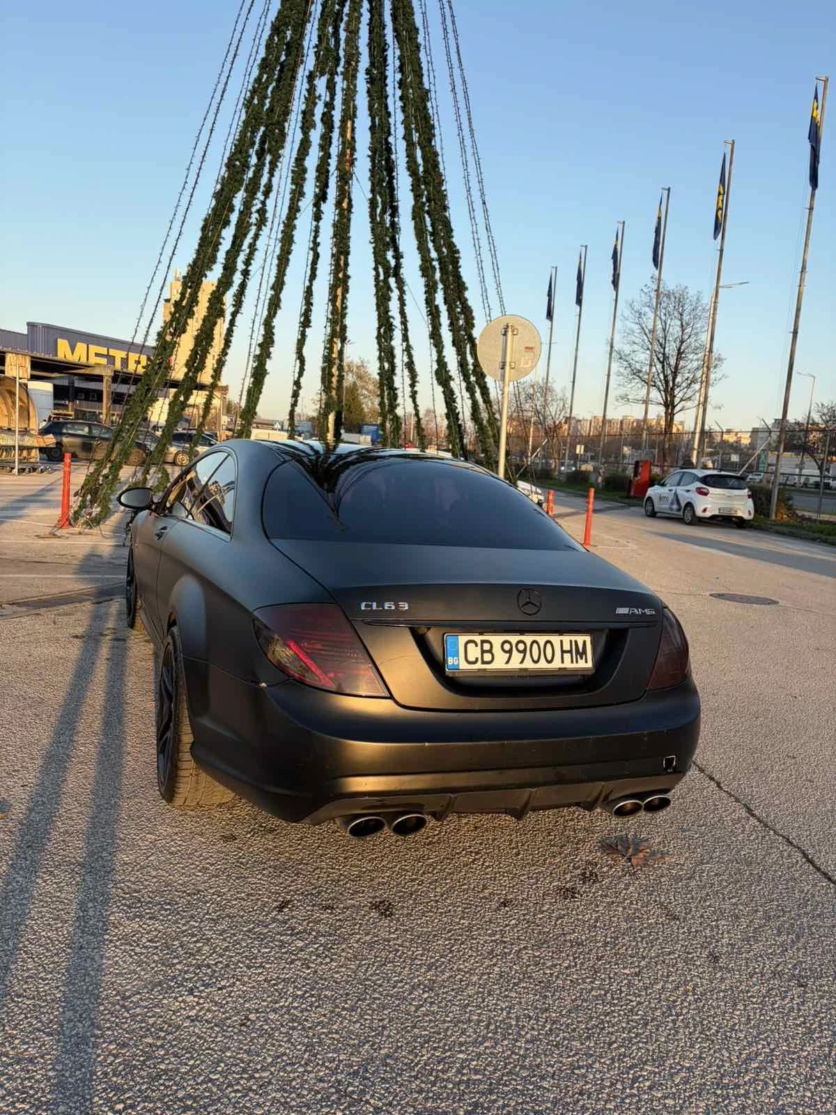 Mercedes-Benz CL 500 CL63 AMG пакет | 7G-Tronic | LPG | Всички екстри - изображение 5