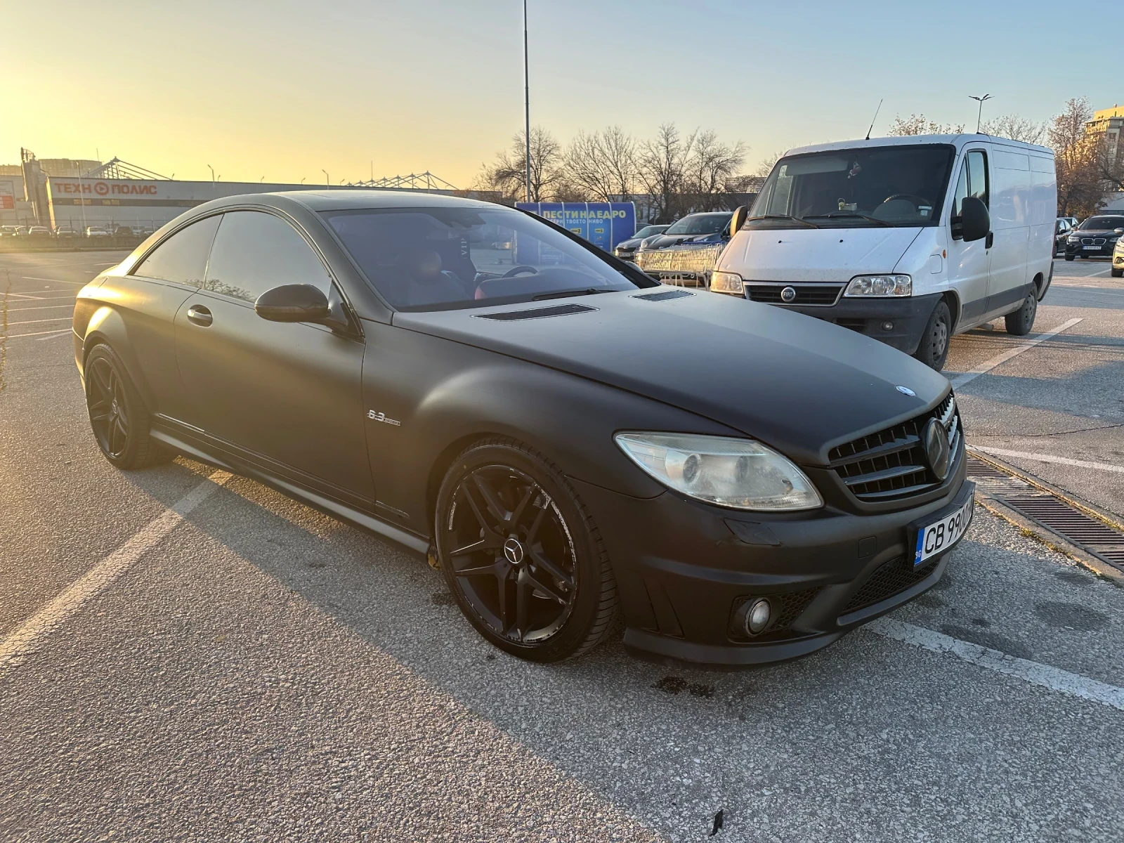 Mercedes-Benz CL 500 CL63 AMG пакет | 7G-Tronic | LPG | Всички екстри - изображение 8