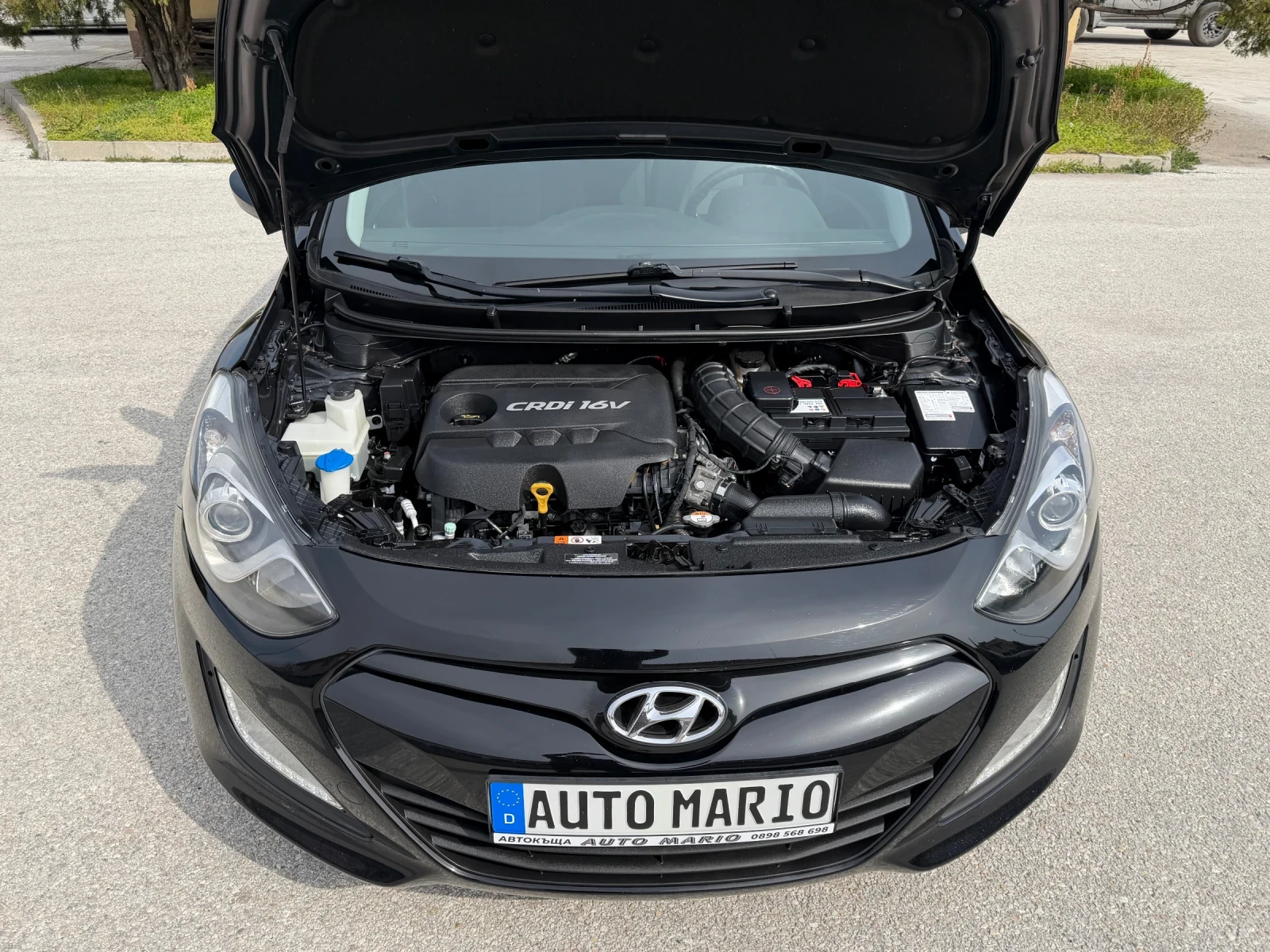 Hyundai I30 1.4CRDI 90к.с. EURO5 ГЕРМАНИЯ, снимка 17 - Автомобили и джипове - 53730285