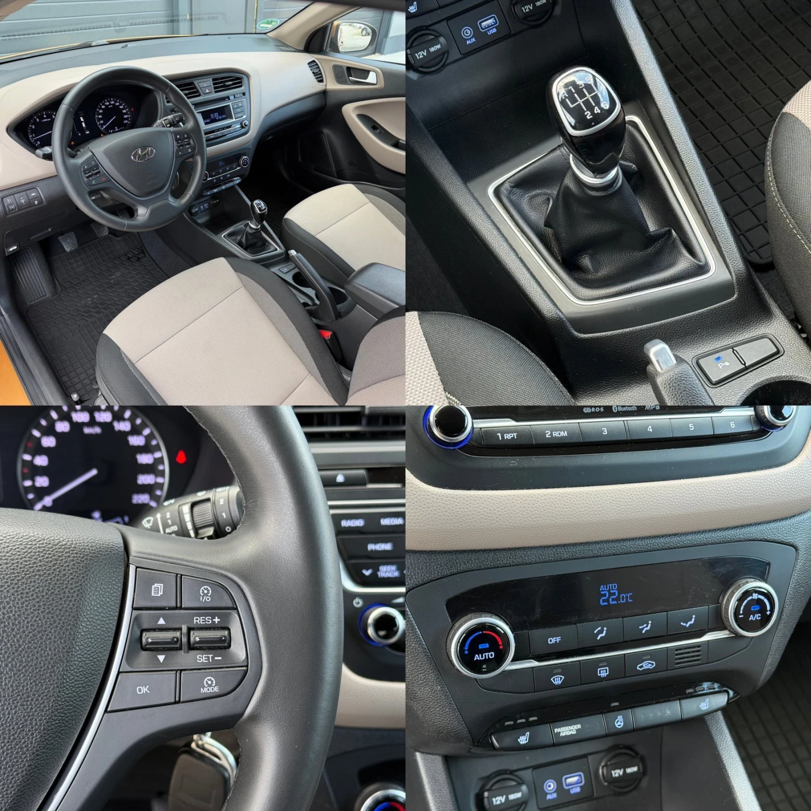 Hyundai I20 1.4 TOP  EURO 6 TUV, COC, SERVIZ BUK , снимка 15 - Автомобили и джипове - 54544097