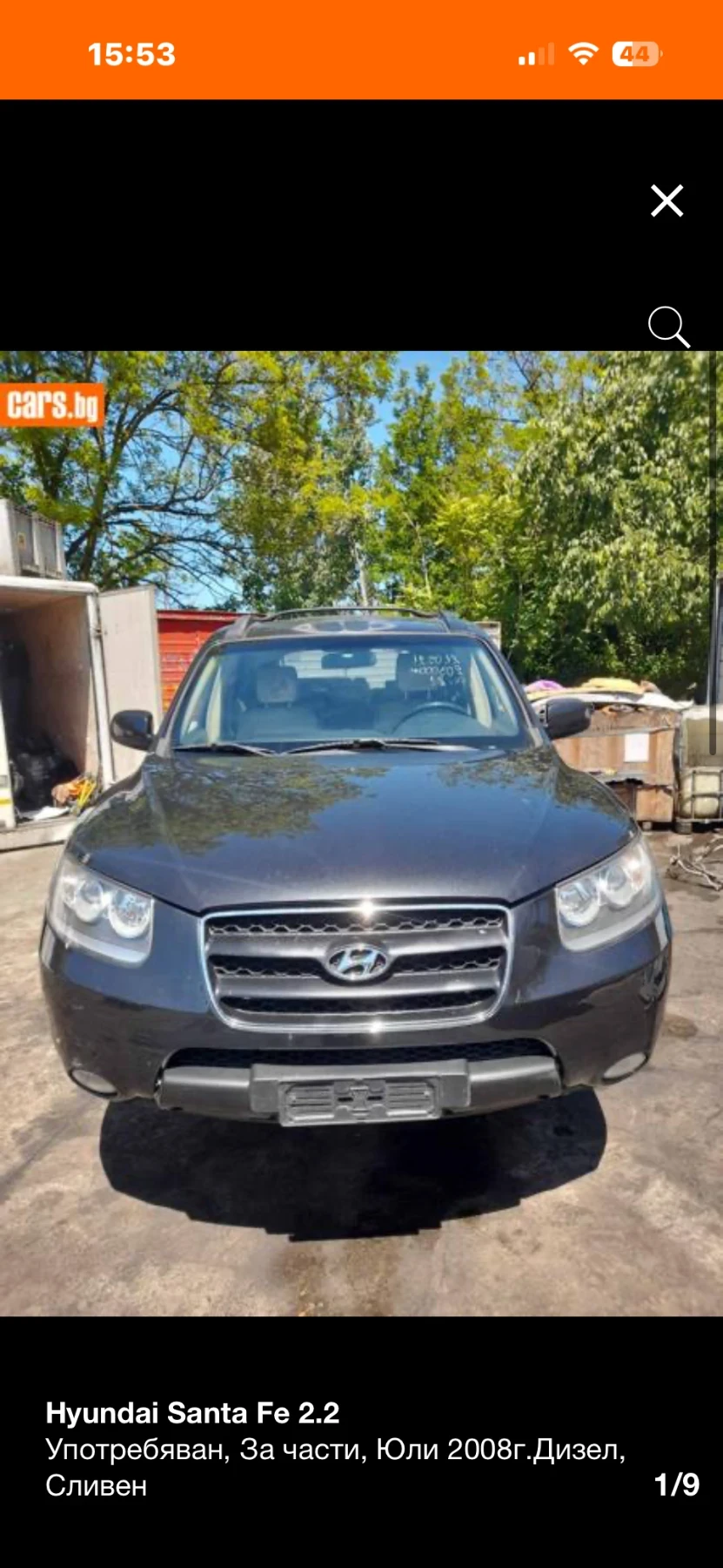 Hyundai Santa fe 2.2d AVTOMAT �� �����!!! | Mobile.bg � ����������� 1