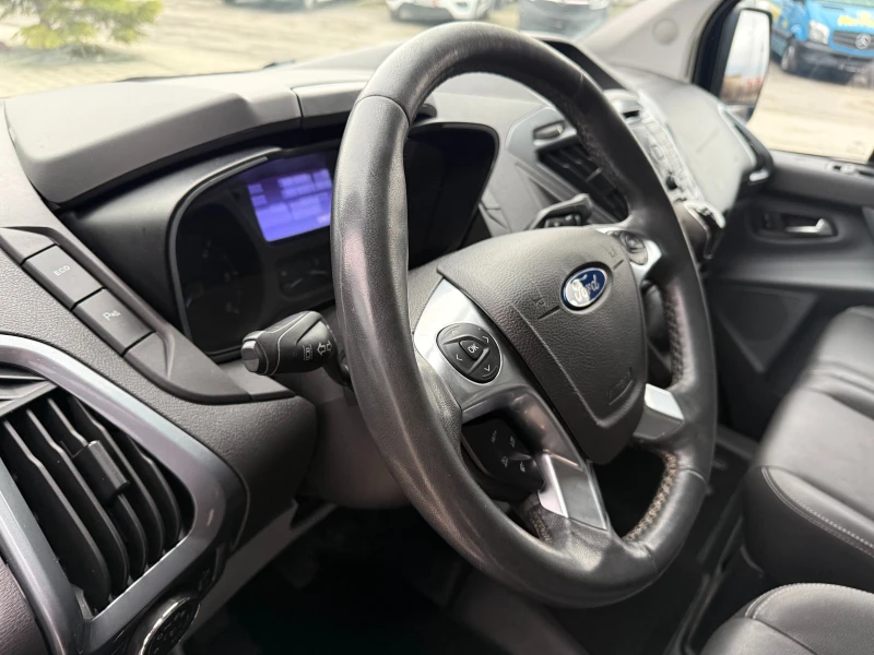 Ford Transit Custom 2.2TDCI 155к.с. Климатик L2H1 , снимка 15 - Бусове и автобуси - 53384110