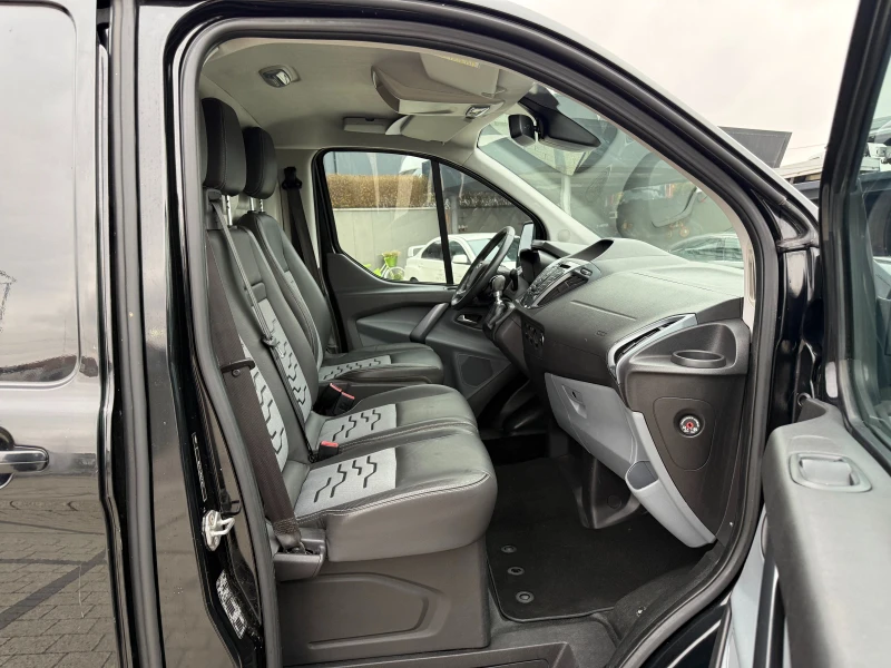 Ford Transit Custom 2.2TDCI 155к.с. Климатик L2H1 , снимка 9 - Бусове и автобуси - 53384110
