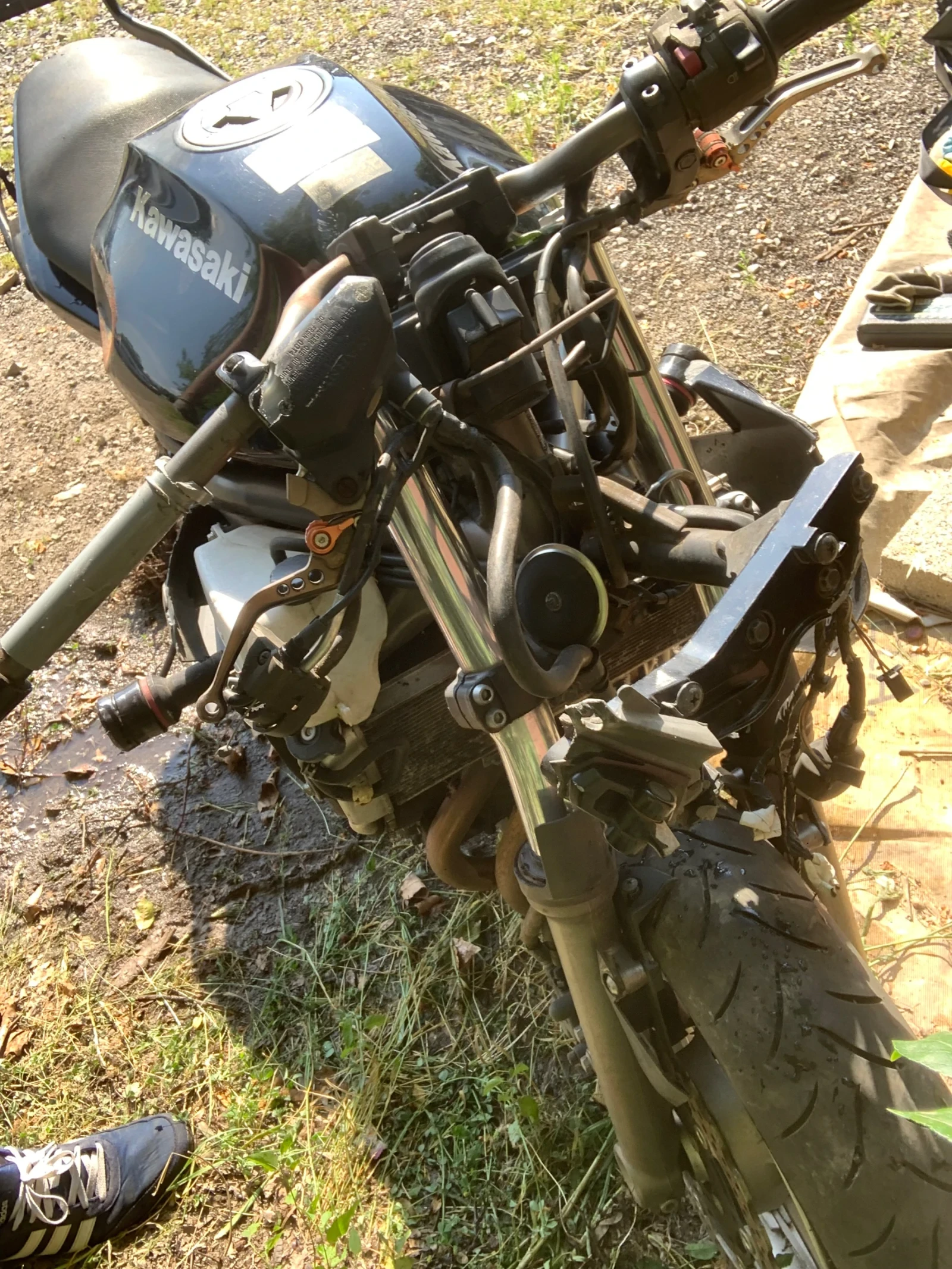 Kawasaki Ninja ER6F цял за части - изображение 8