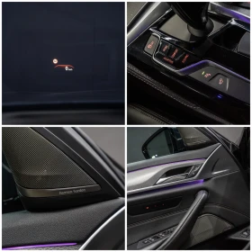 BMW 530 M-PERFORMANCE/ H&K/ MASSAGE/ DISTRONIK/HUD/360/FUL, снимка 15