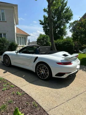 Porsche 911 * Turbo S Cabriolet * CARFAX * ЦЕНА ДО БГ, снимка 11 - Автомобили и джипове - 53612276