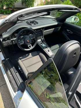 Porsche 911 * Turbo S Cabriolet * CARFAX * ЦЕНА ДО БГ, снимка 4 - Автомобили и джипове - 53612276