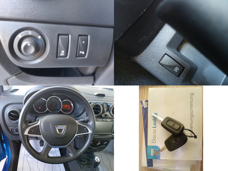 Dacia Lodgy 1.6SCe* LPG* 7-МЕСТА* CAMERA* Stepway* NAVI* EURO6, снимка 14 - Автомобили и джипове - 48099348