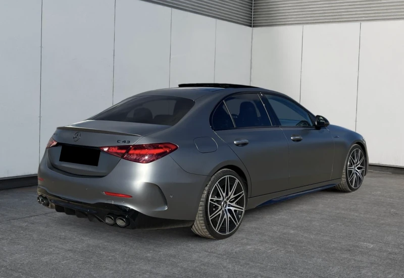Mercedes-Benz C 43 AMG 4Matic+ Designo/Панорама/3D Burmester/360, снимка 3 - Автомобили и джипове - 52256748