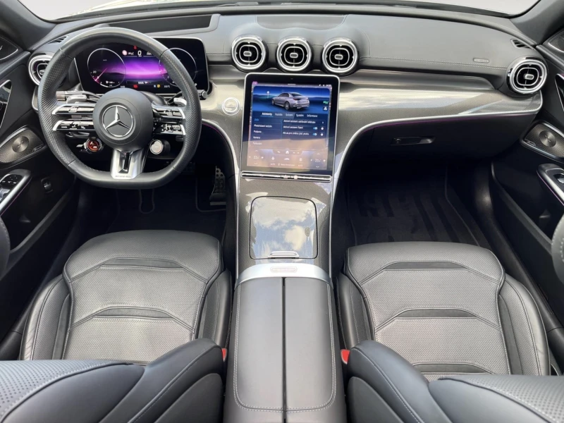 Mercedes-Benz C 43 AMG 4Matic+ Designo/Панорама/3D Burmester/360, снимка 5 - Автомобили и джипове - 52256748