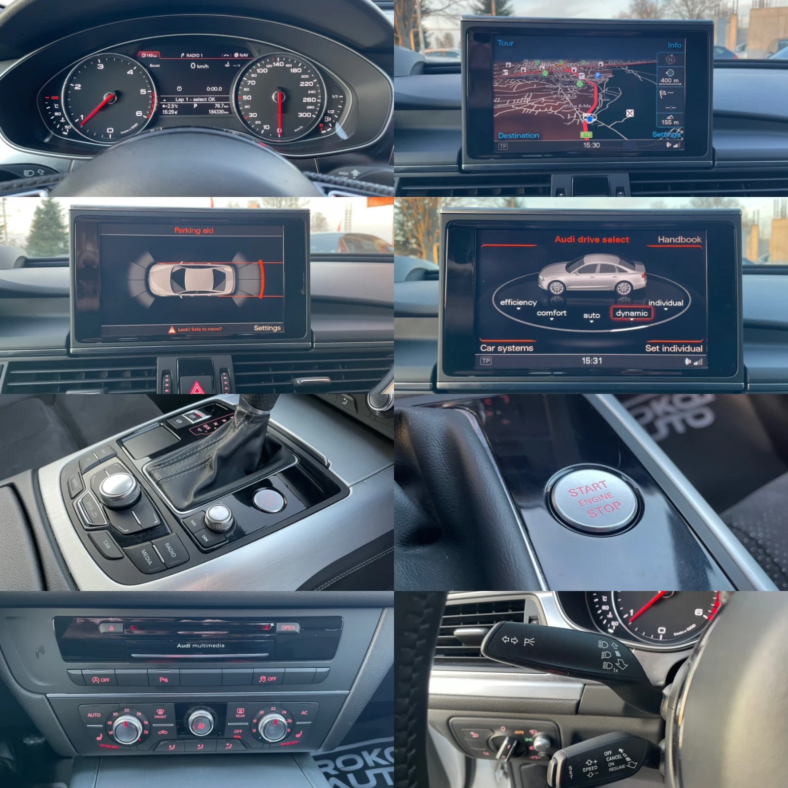 Audi A6 3.0 BI TDI 313.. 8ZF MATRIX S-LINE  | Mobile.bg   14