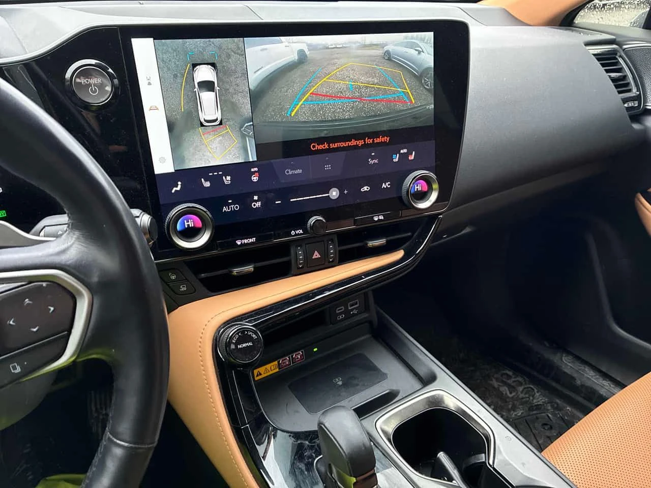 Lexus NX * 350h * 2 КЛЮЧА* ПОДГРЕВ* КЕЙЛЕС* , снимка 9 - Автомобили и джипове - 53922231