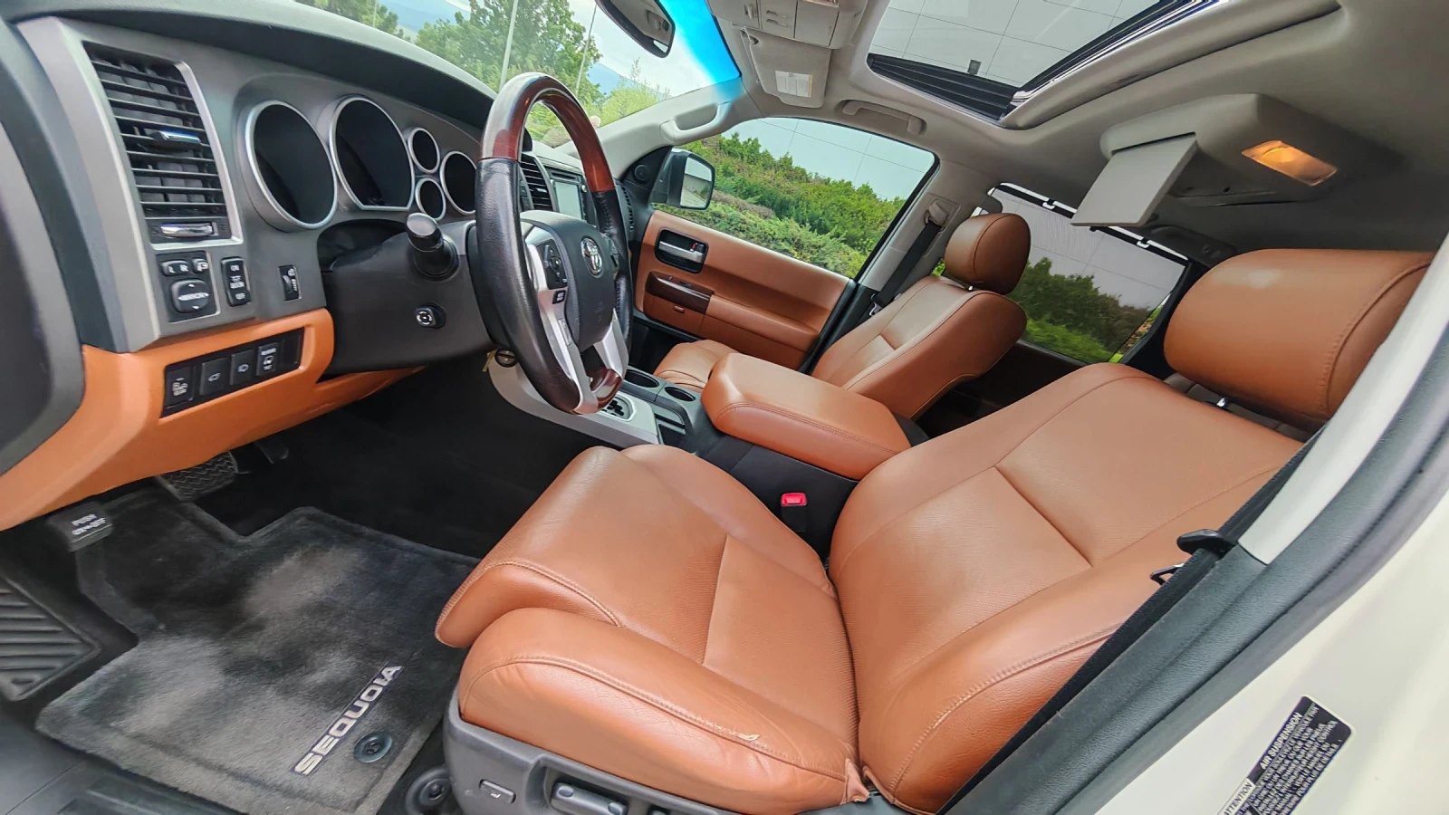 Toyota Sequoia PLATINUM 5.7 V8 TOP, снимка 8 - Автомобили и джипове - 55138982