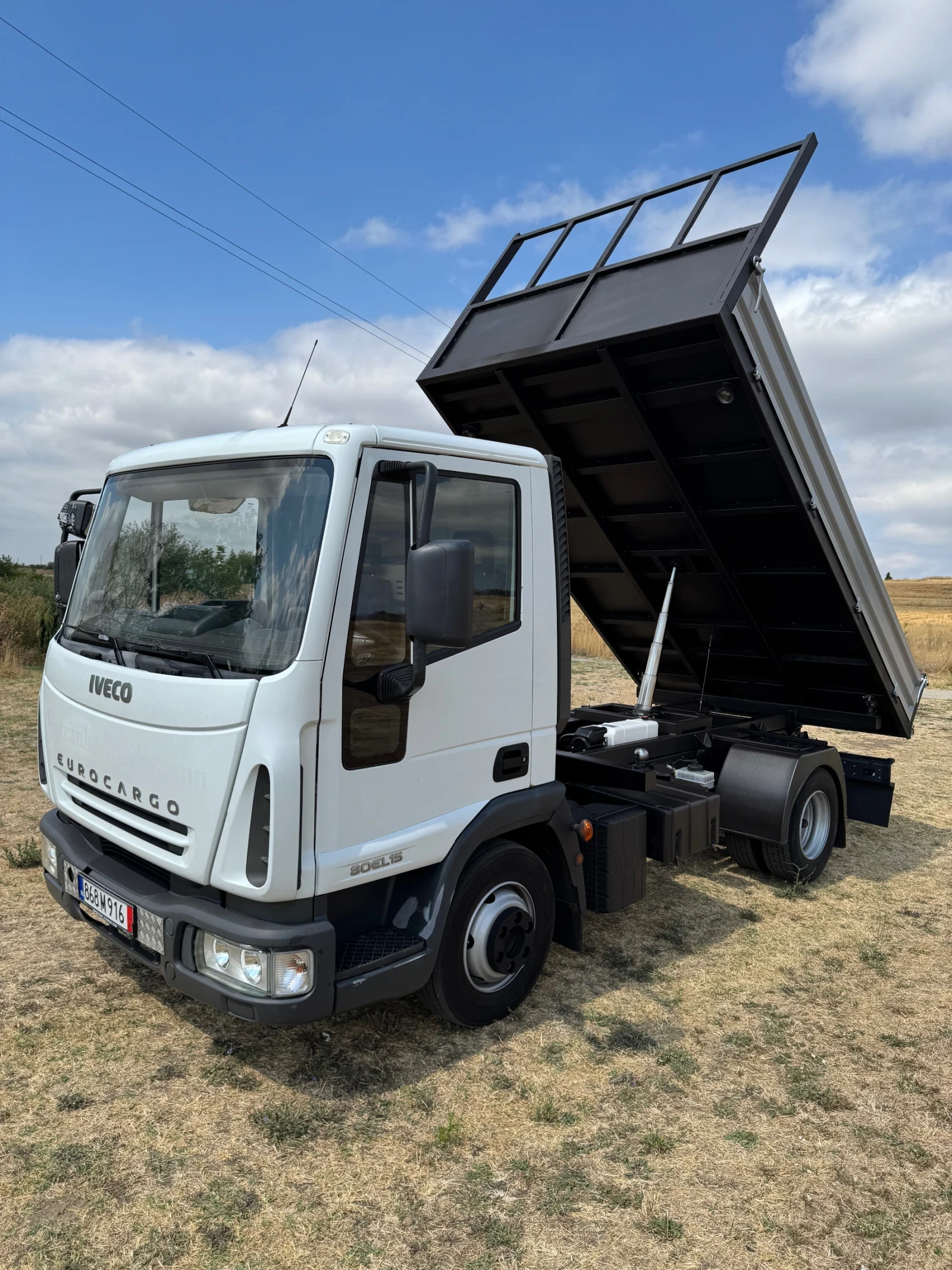Iveco Eurocargo Тристранен самосвал!, снимка 4 - Камиони - 55845435