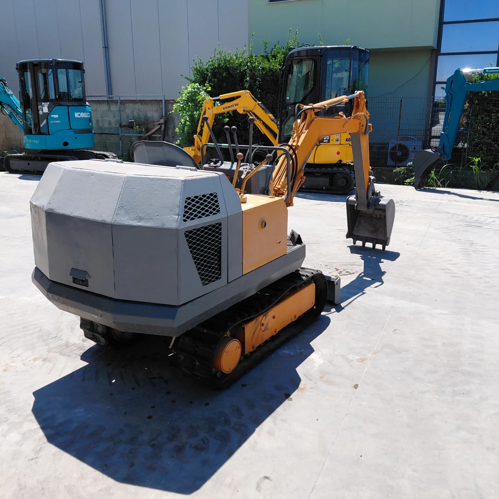 Багер Komatsu PC05-5 * НАЛИЧЕН * 900 МОТОЧАСА * , снимка 5 - Индустриална техника - 53887423