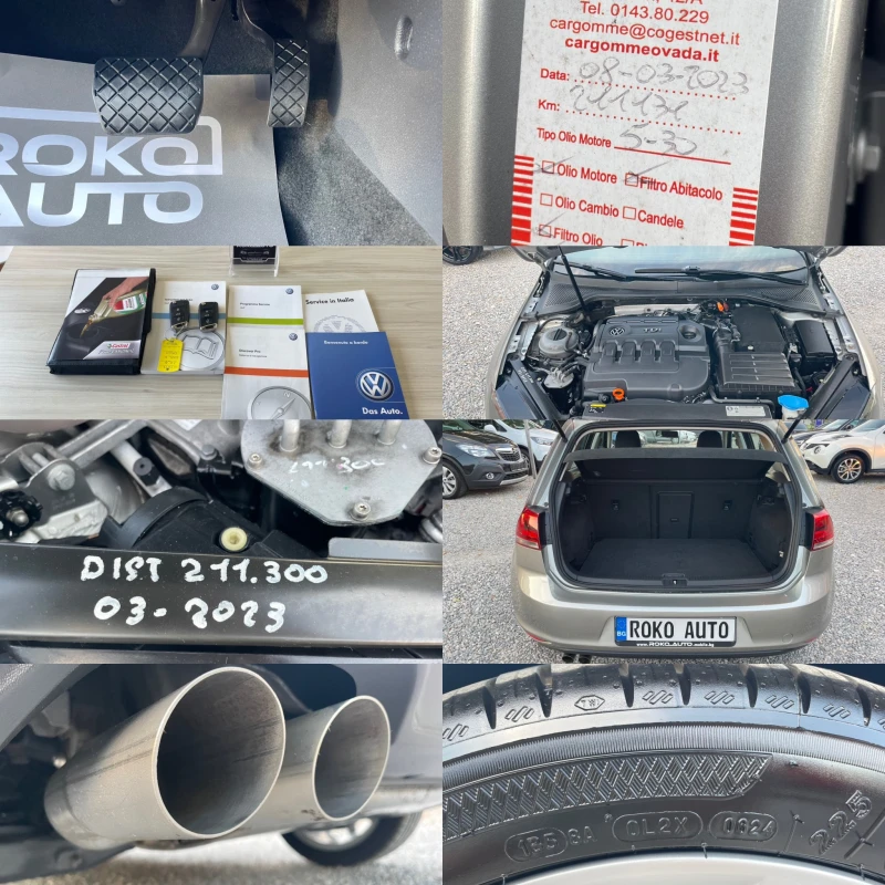 VW Golf 2.0TDI/АВТОМАТИК/НАВИГАЦИЯ/100%РЕАЛНИ КМ./, снимка 15 - Автомобили и джипове - 50689782