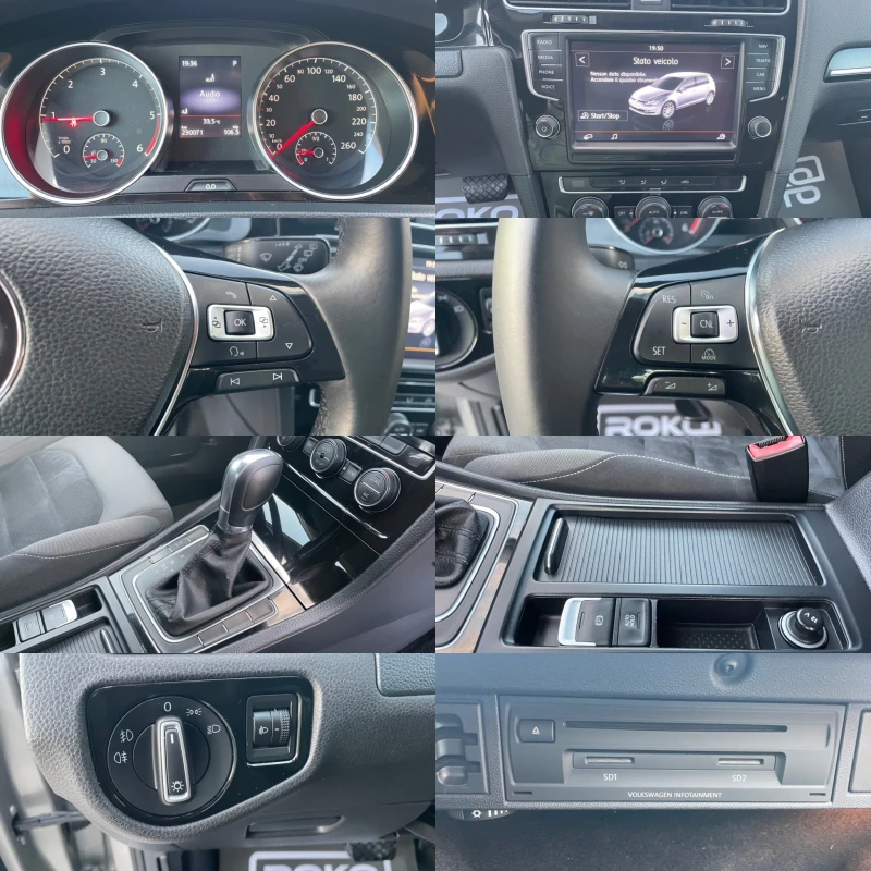 VW Golf 2.0TDI/АВТОМАТИК/НАВИГАЦИЯ/100%РЕАЛНИ КМ./, снимка 14 - Автомобили и джипове - 50689782