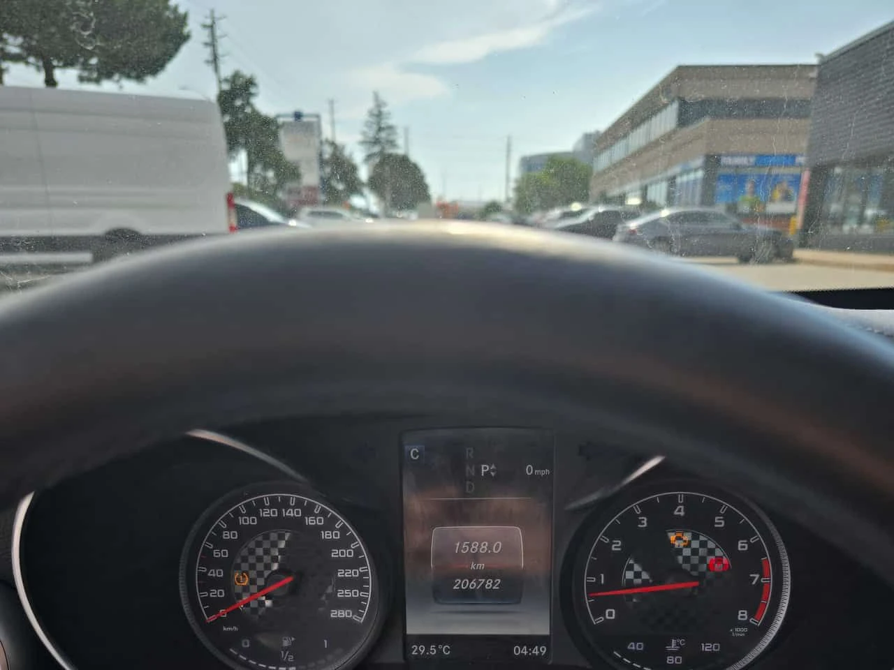 Mercedes-Benz C 450 AMG 4MATIC * FULL AMG PACK* BURMESTER* ПАНОРАМА* , снимка 8 - Автомобили и джипове - 55614792